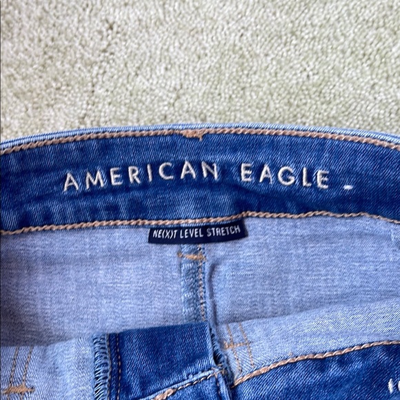 American Eagle Outfitters Light Blue Denim Skirt - Picture 2 of 4